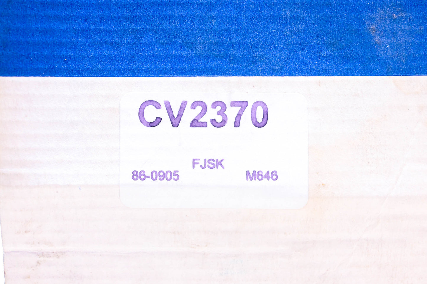 Constant Velocity Products CV2370, 86-0905 CV Joint Boot Kit NOS