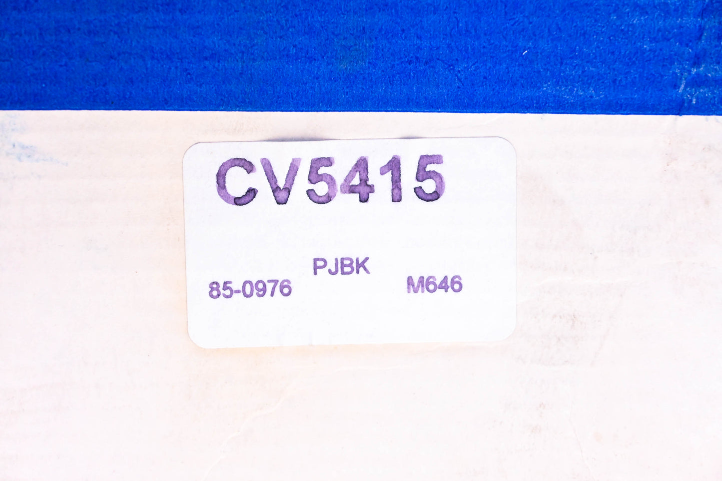 Constant Velocity Products CV5415, 85-0976 CV Joint Boot Kit NOS
