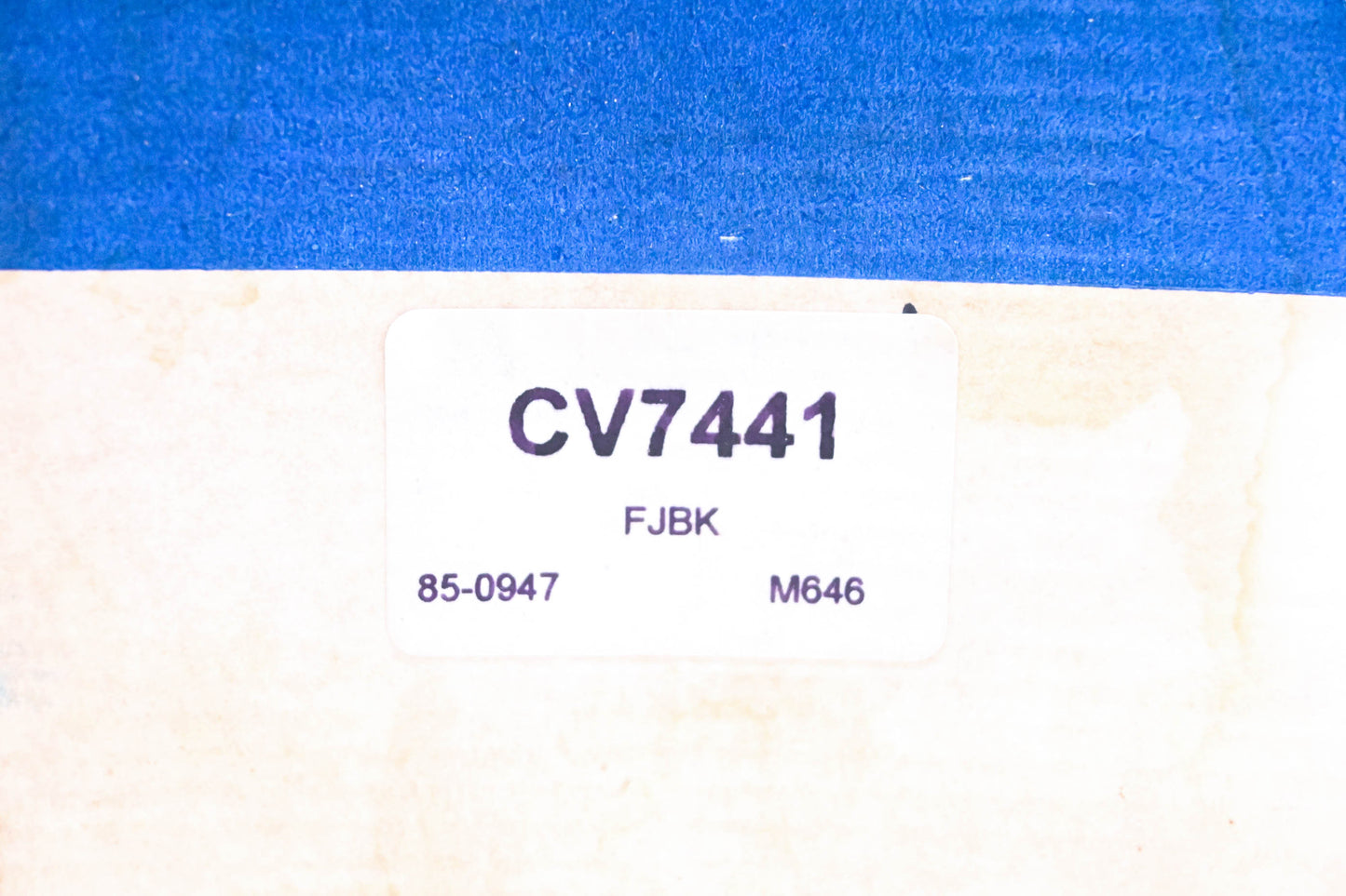 Constant Velocity Products CV7441, 85-0947 CV Joint Boot Kit NOS