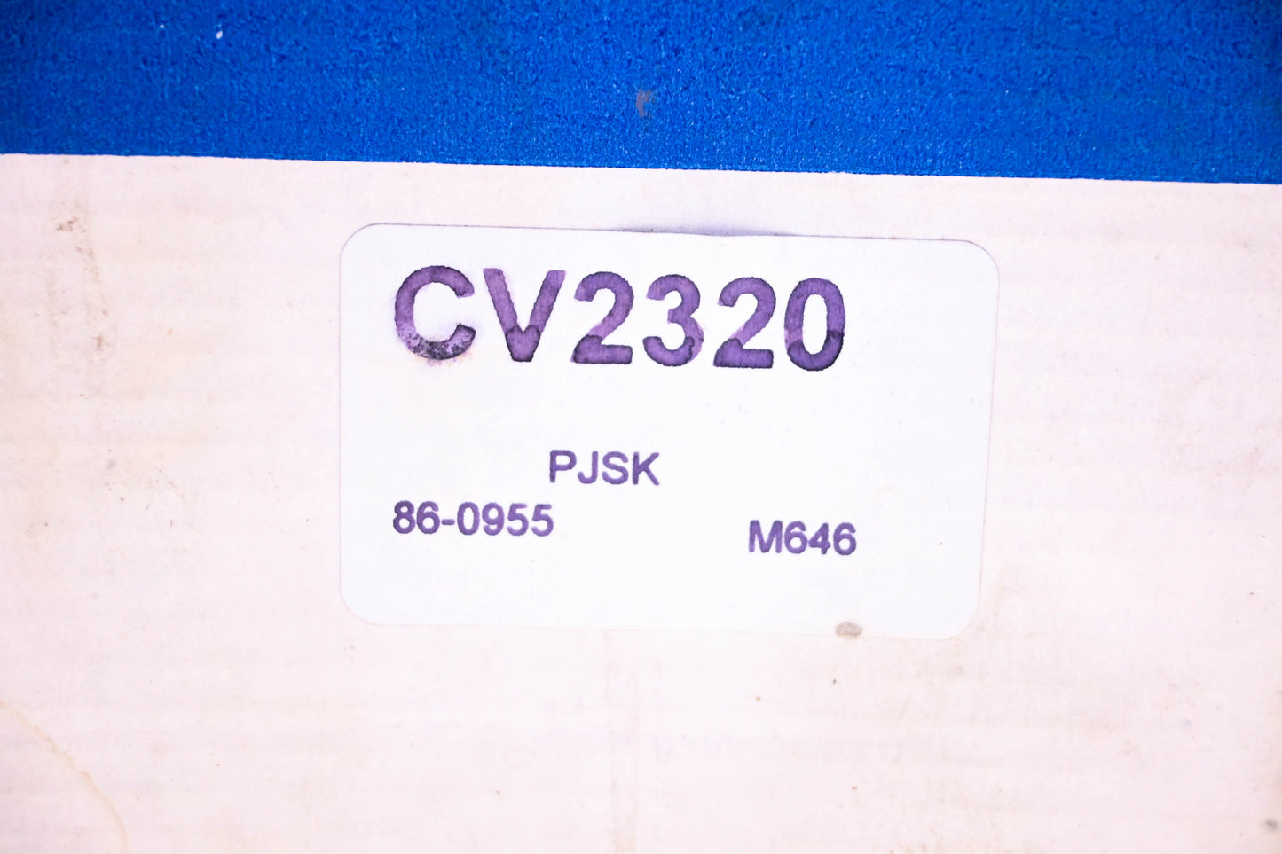 Constant Velocity Products CV2320, 86-0955 CV Joint Boot Kit NOS