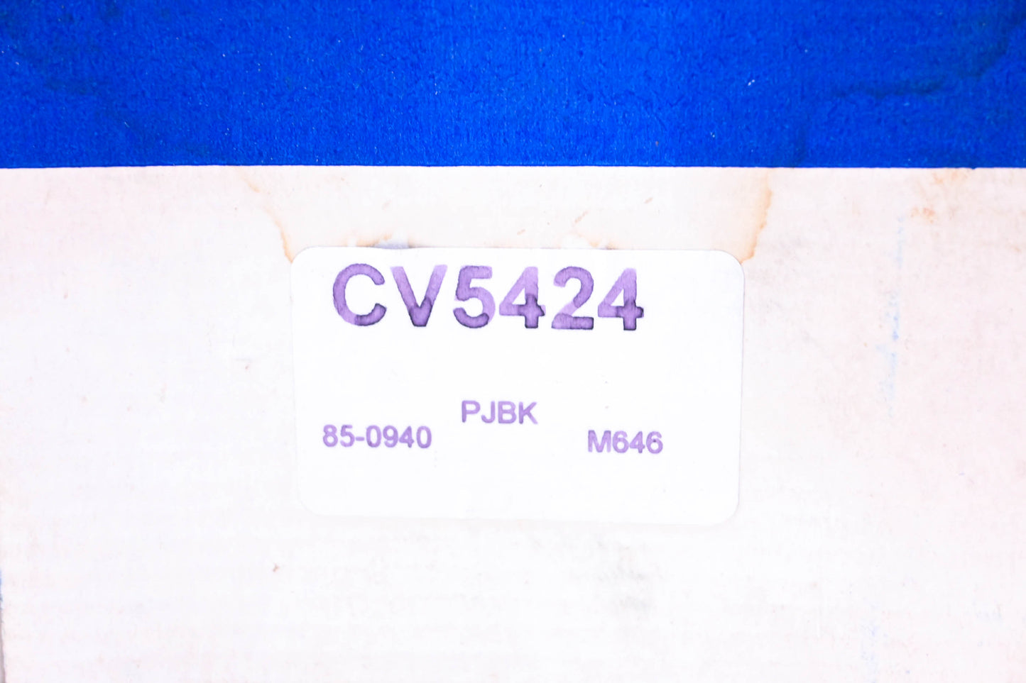 Constant Velocity Products CV5424, 85-0940 CV Joint Boot Kit NOS
