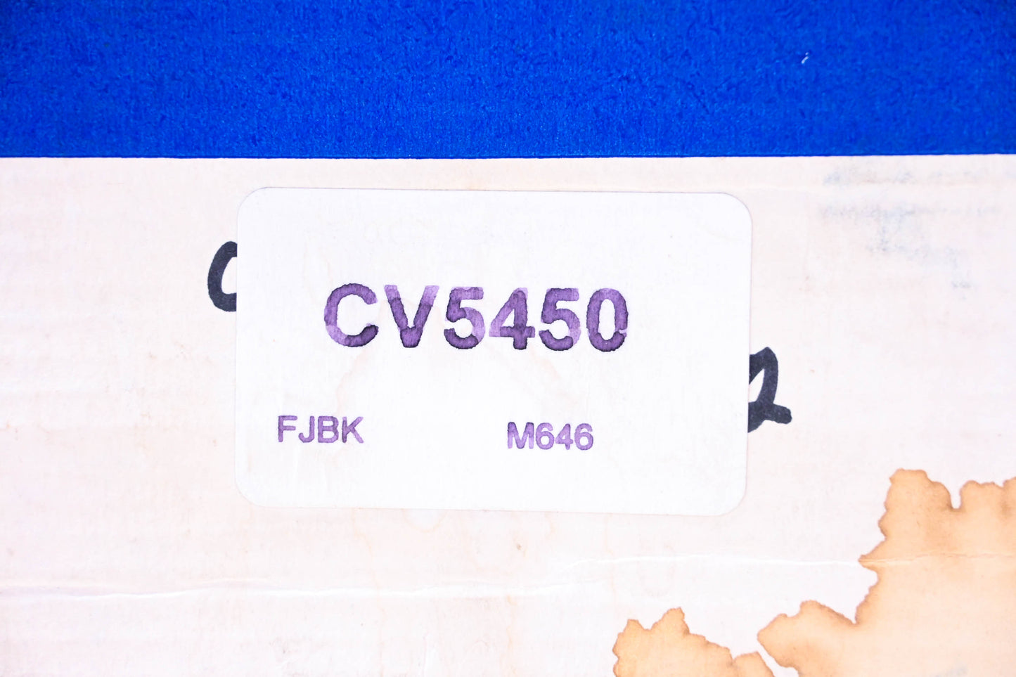 Constant Velocity Products CV5450 CV Joint Boot Kit NOS