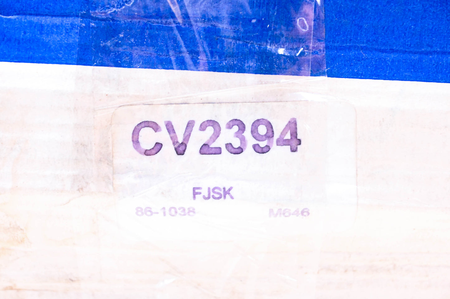 Constant Velocity Products CV2394, 86-1038 CV Joint Boot Kit NOS