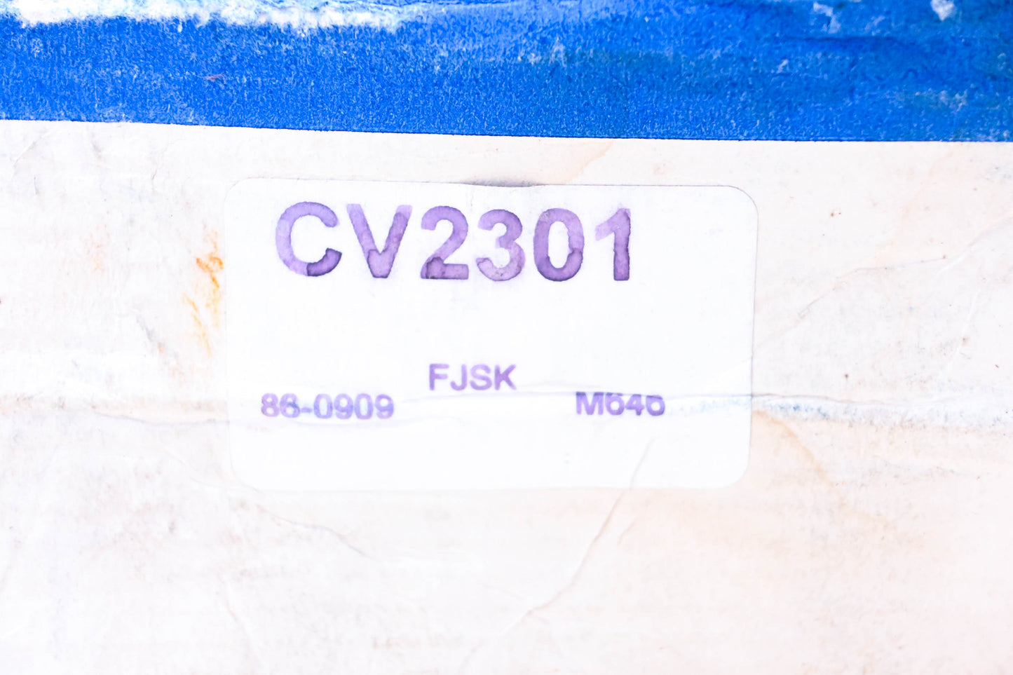 Constant Velocity Products CV2301, 86-0909 CV Joint Boot Kit NOS