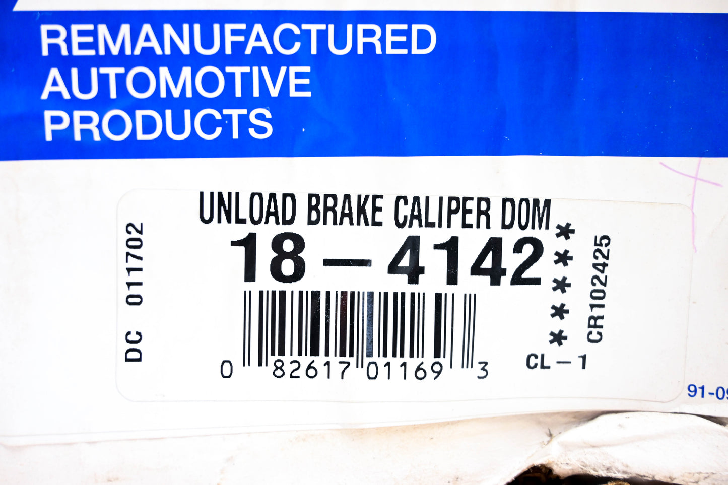 Cardone 18-4142 Brake Caliper NOS