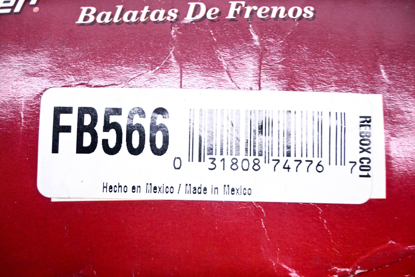 Parts Master FB566 Brake Shoes Kit NOS
