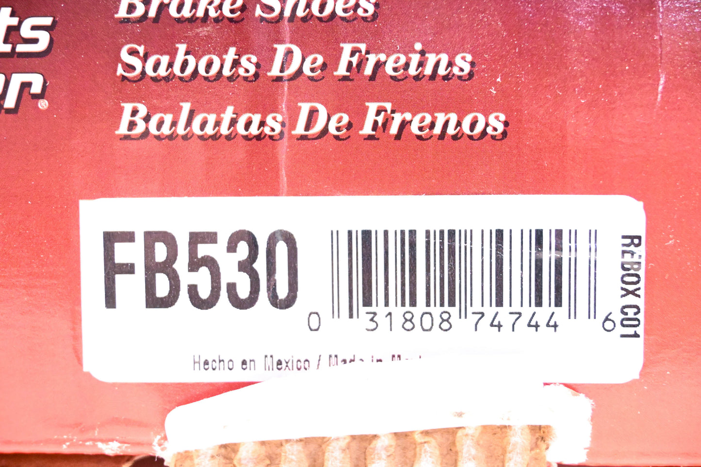 Parts Master FB530 Brake Shoes Kit NOS