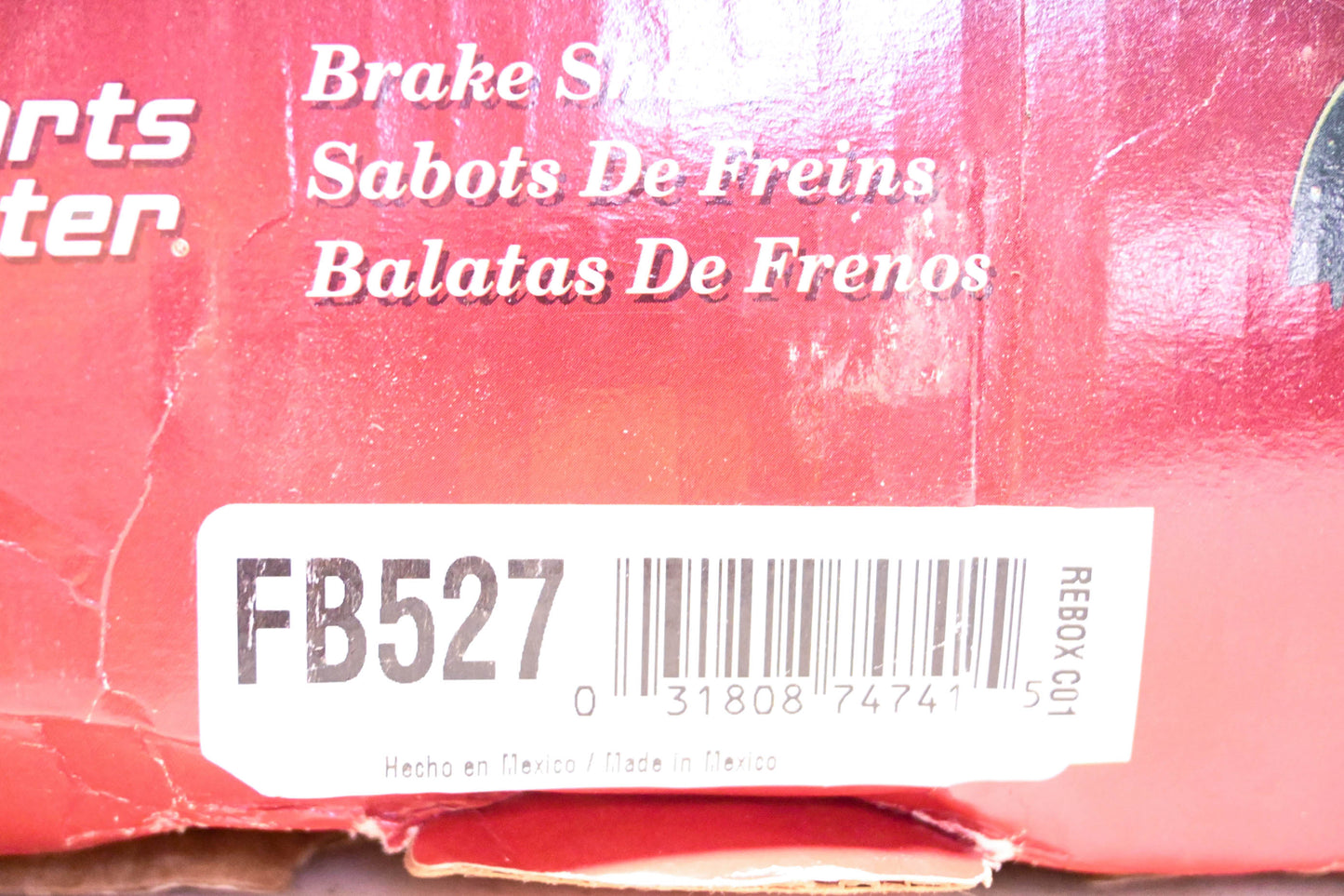 Parts Master FB527 Brake Shoes Kit NOS