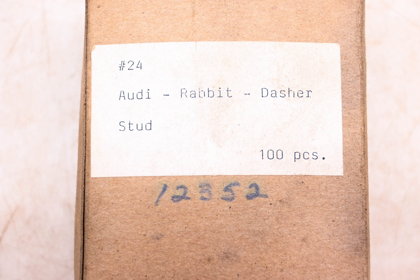 Aftermarket 12352 Studs M8-1.25 Qty 4 NOS
