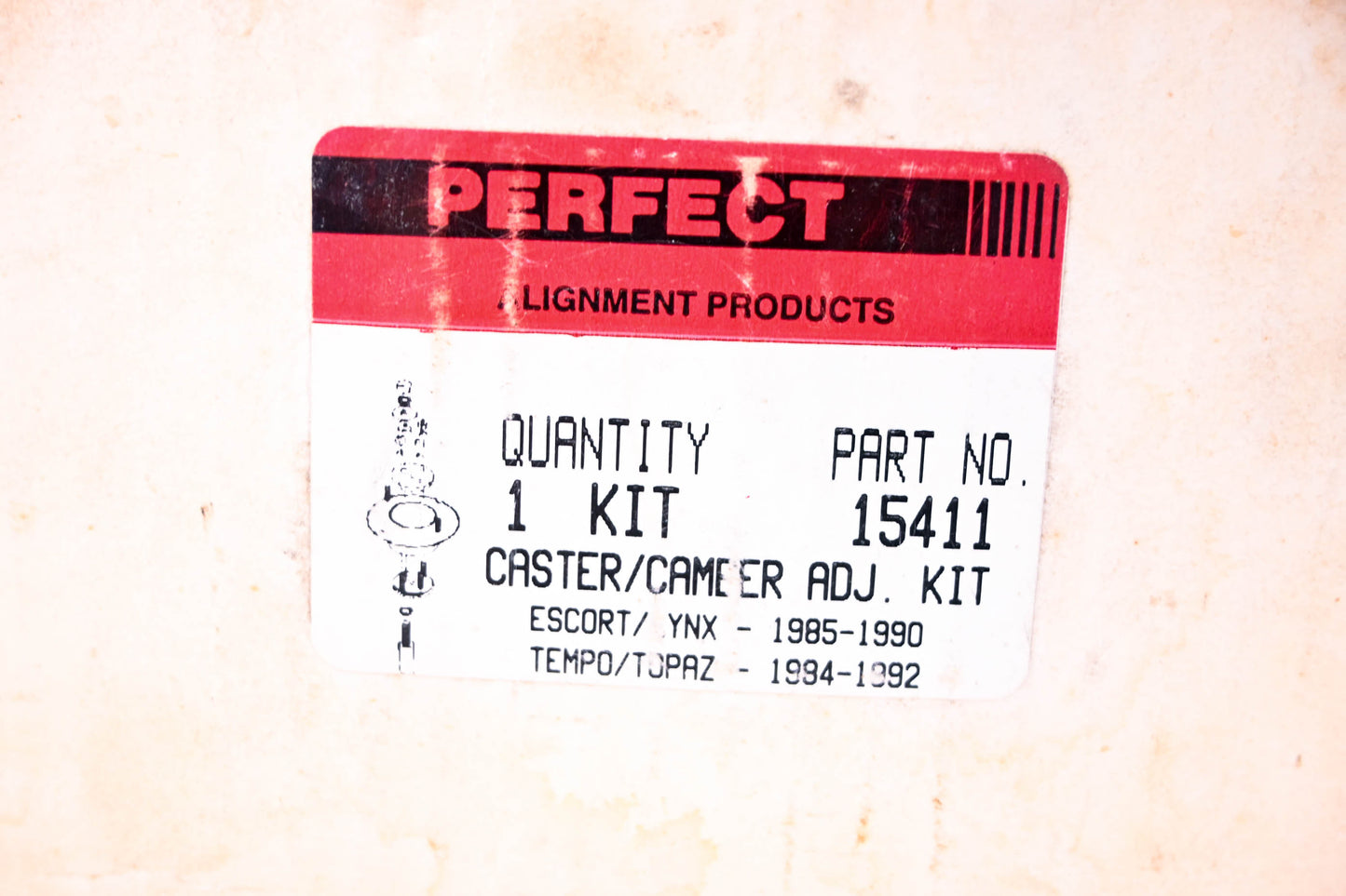 Perfect 15411 Caster Camber Adjuster Kit NOS
