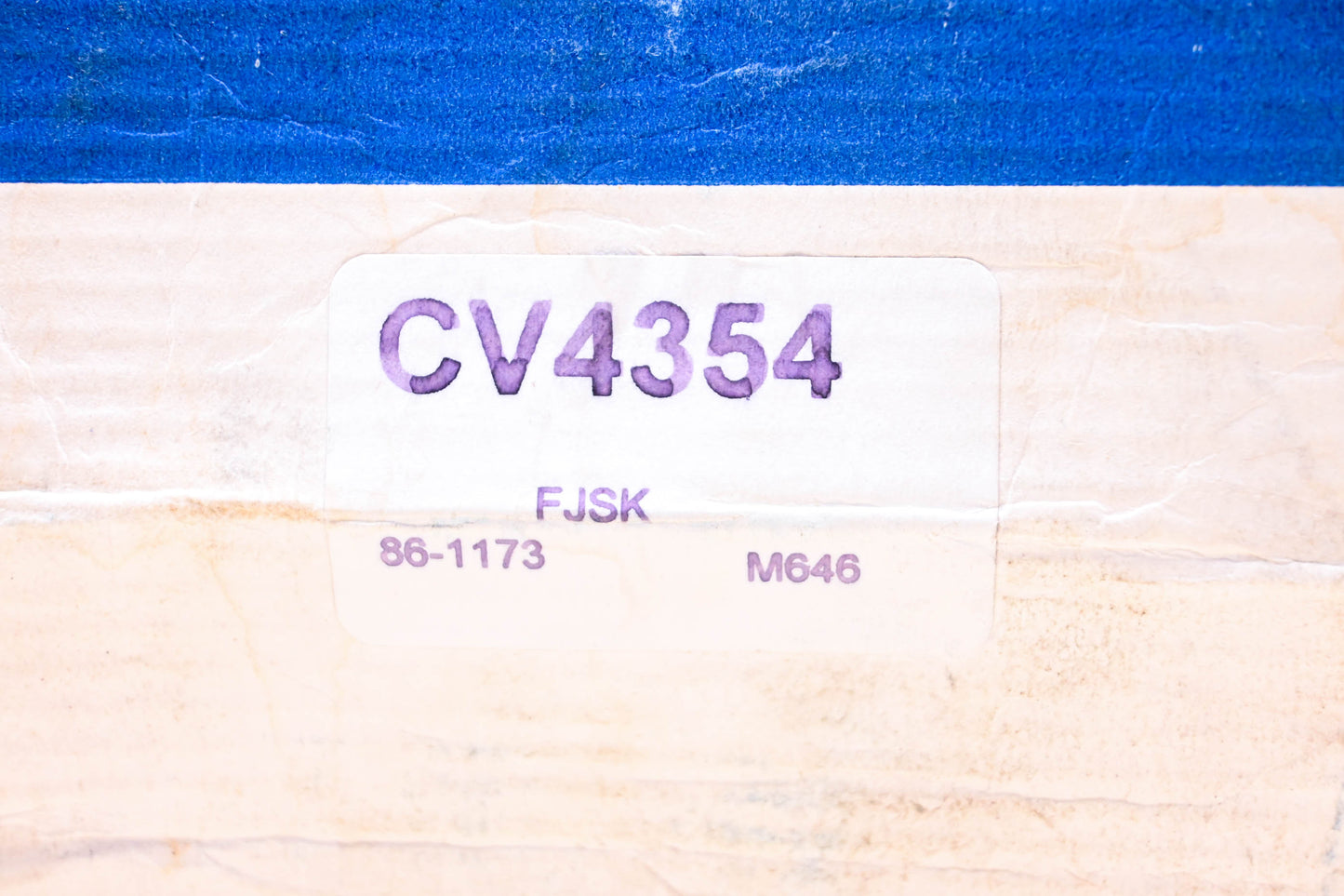 Constant Velocity Products CV4354, 86-1173 CV Joint Boot Kit NOS