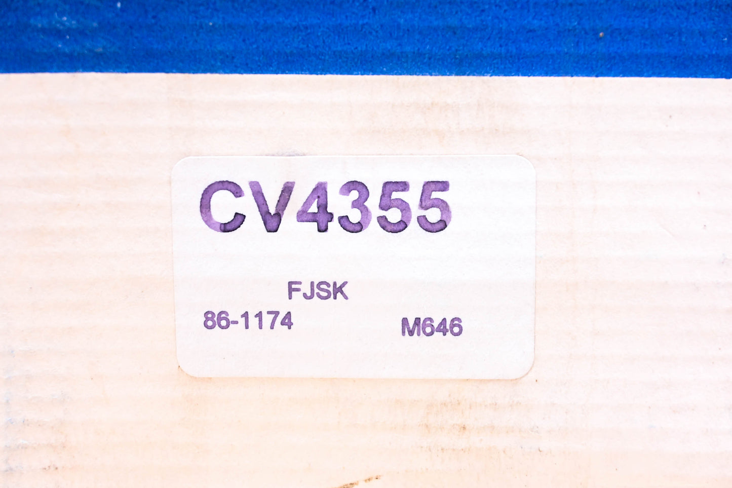 Constant Velocity Products CV4355, 86-1174 CV Joint Boot Kit NOS