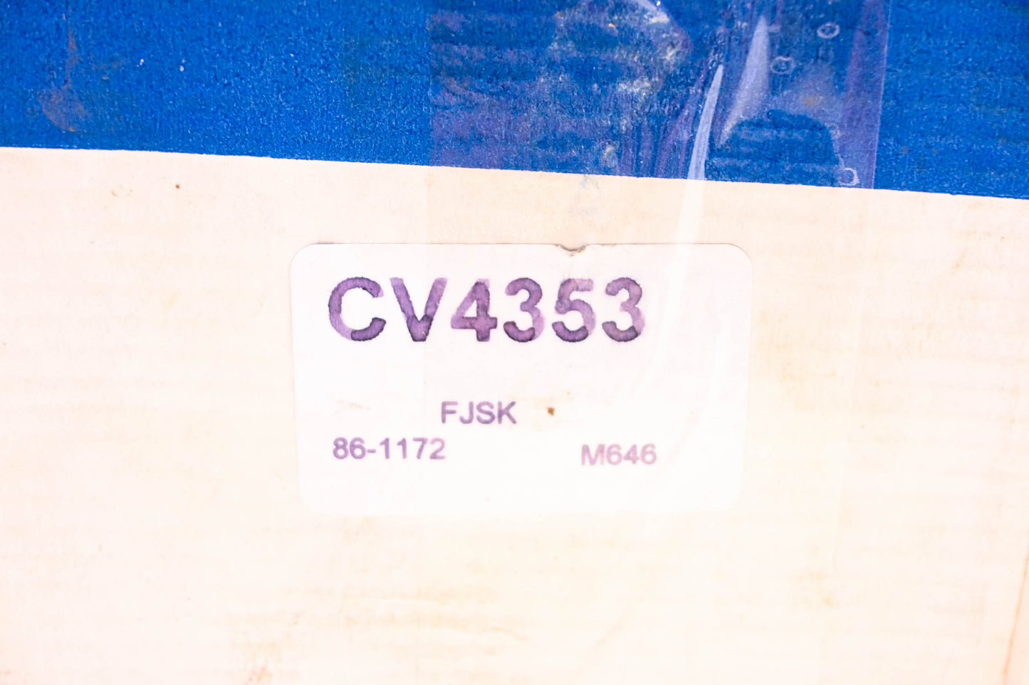 Constant Velocity Products CV4353, 86-1172 CV Joint Boot Kit NOS
