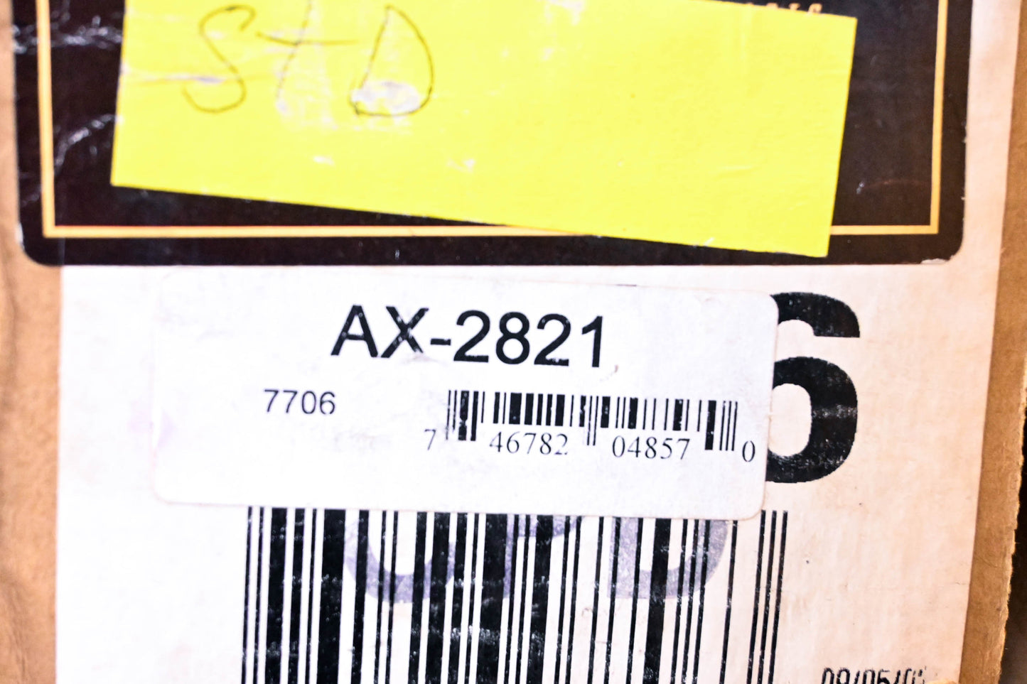 Parts Master AX-2821, 7706, NP5180807706 CV Shaft Assembly NOS