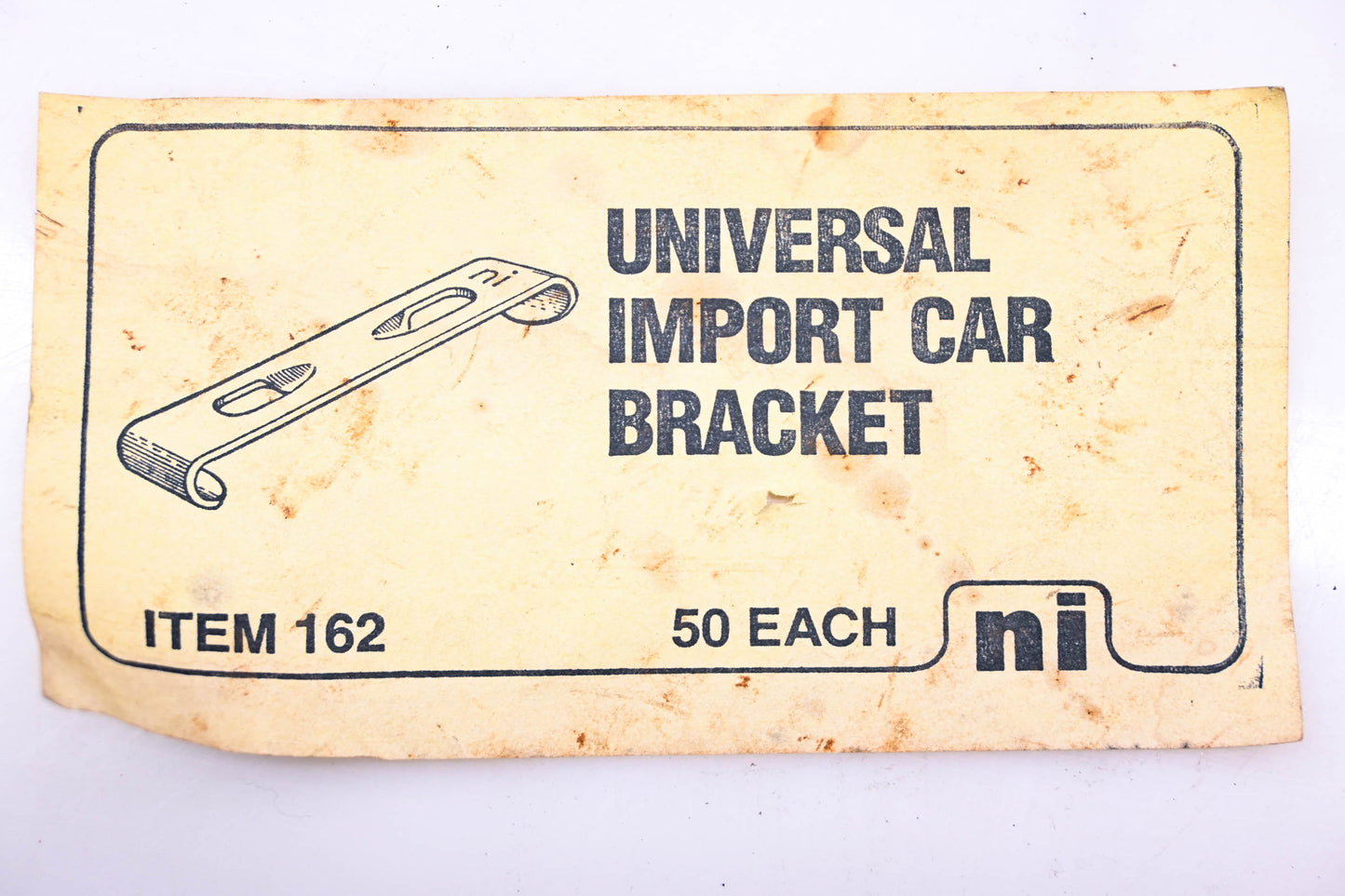 Nickson Industries 162 Universal Car Bracket NOS