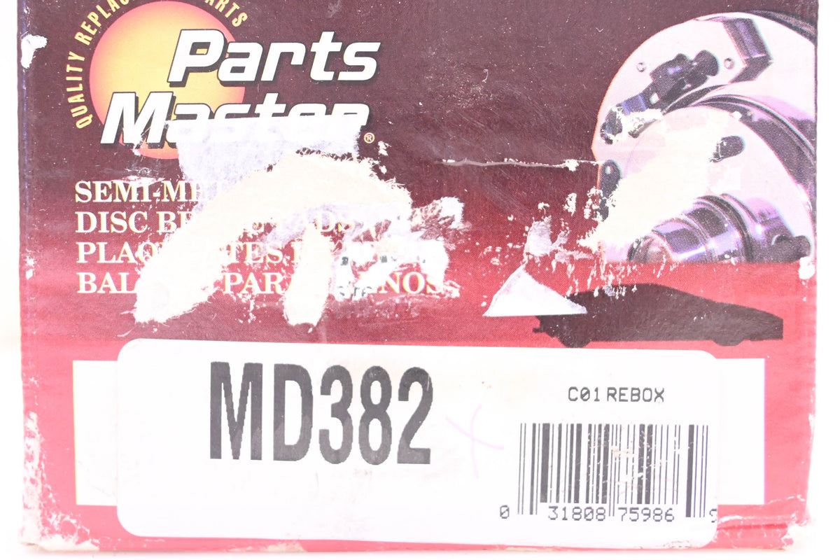 Parts Master MD382 Brake Pad Kit NOS