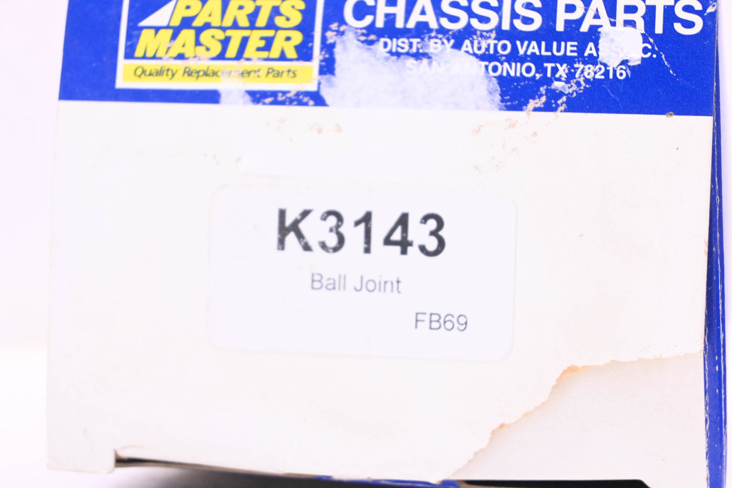 Parts Master K3143, FB69 Ball Joint Assembly NOS