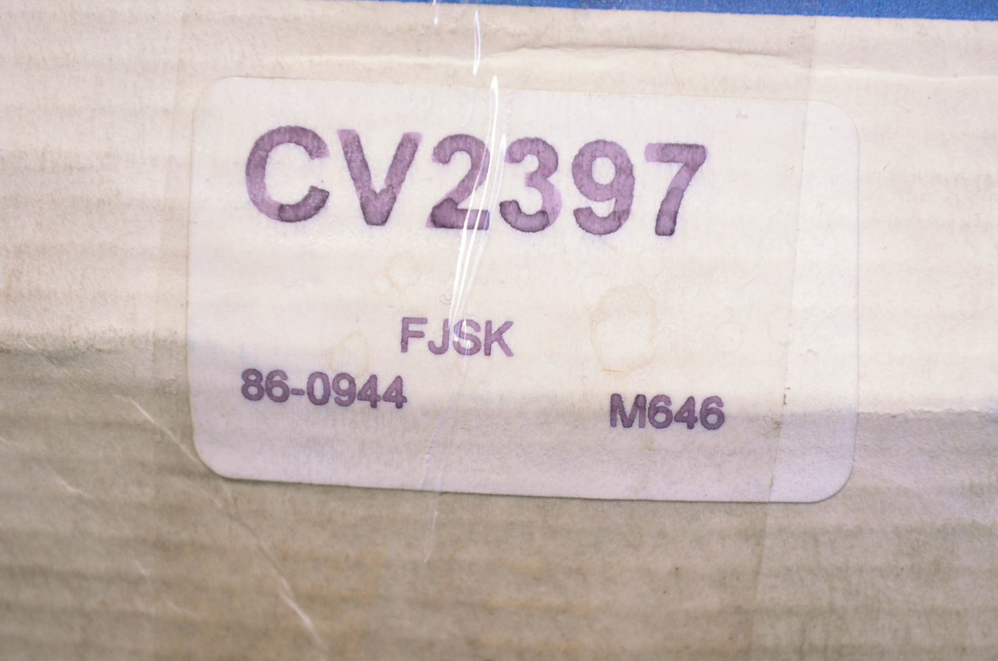 Constant Velocity Products CV2397, 86-0944 CV Joint Boot Kit NOS