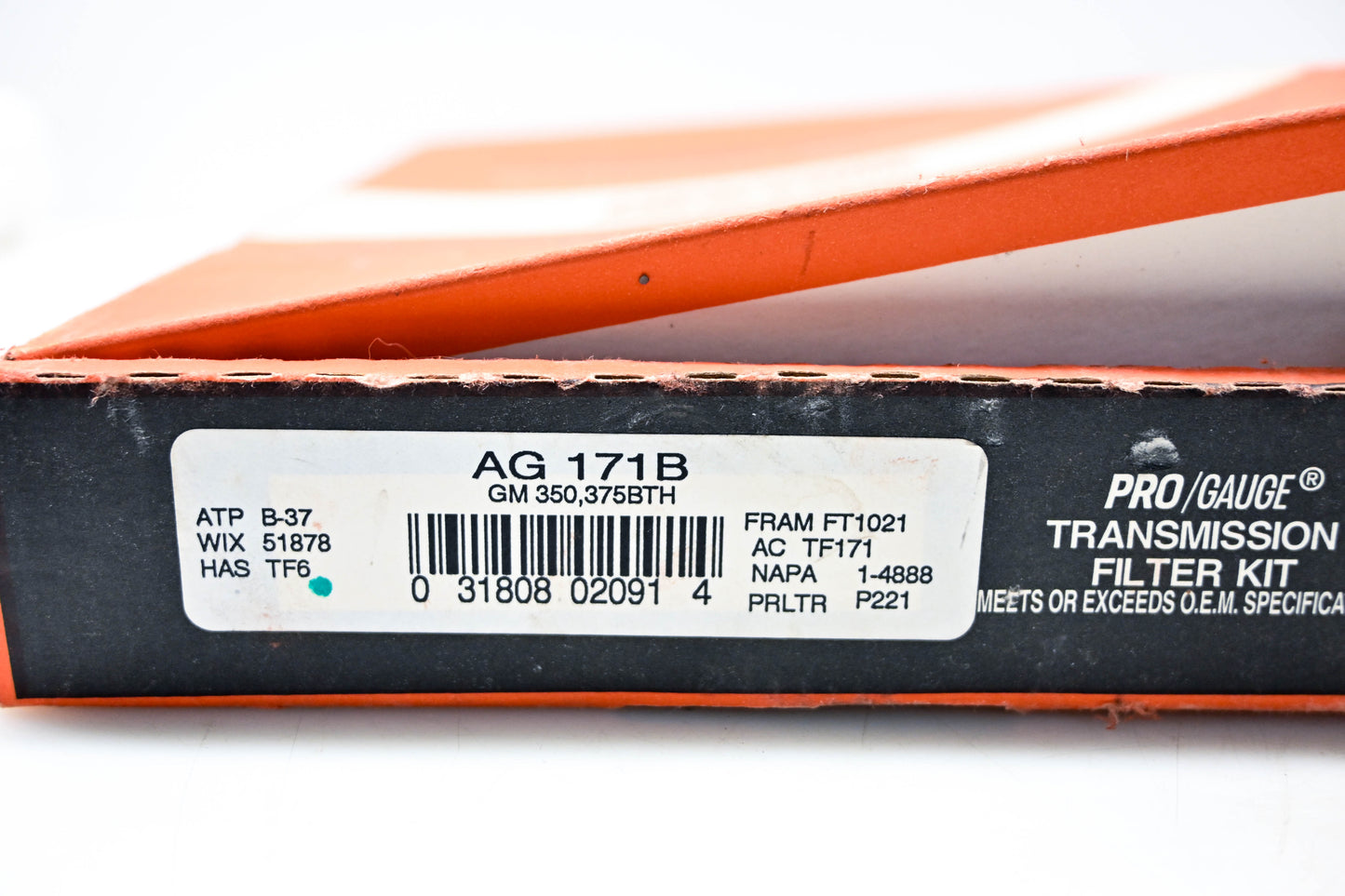 Pro Gauge AG171B, FT1021, 51878 Transmission Filter Kit NOS