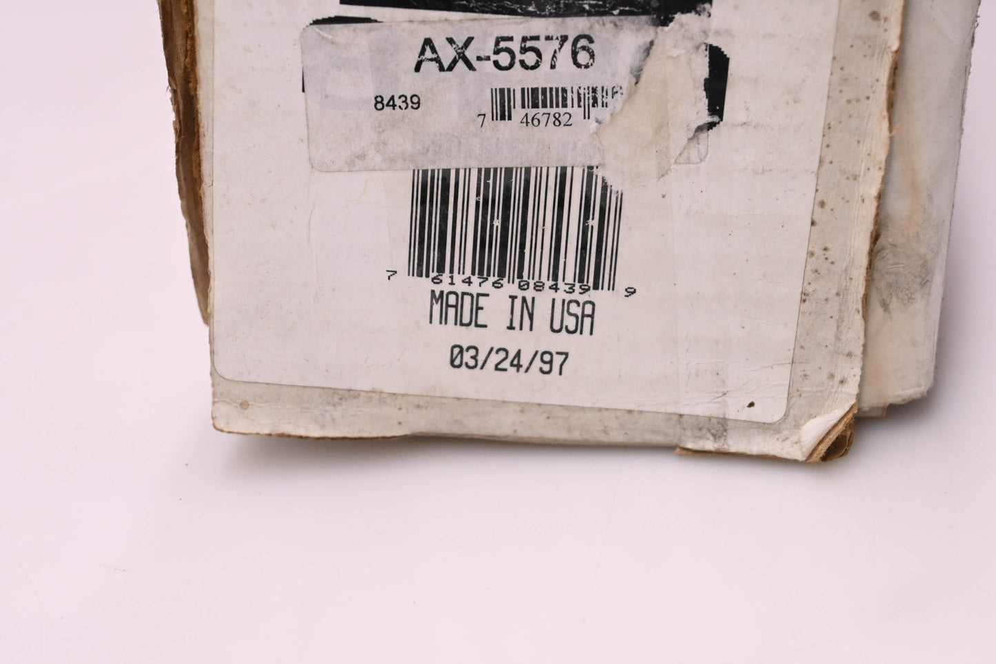 Parts Master AX-5576, 8439 CV Shaft Assembly NOS