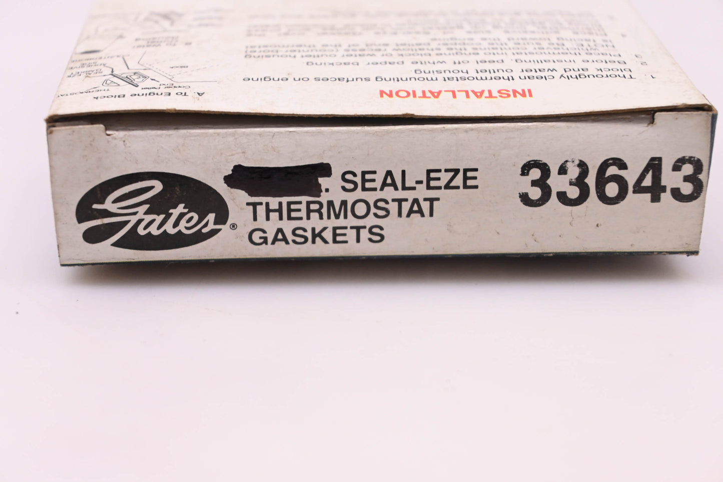 Gates 33643, 4P685-000 Thermostat Gasket NOS