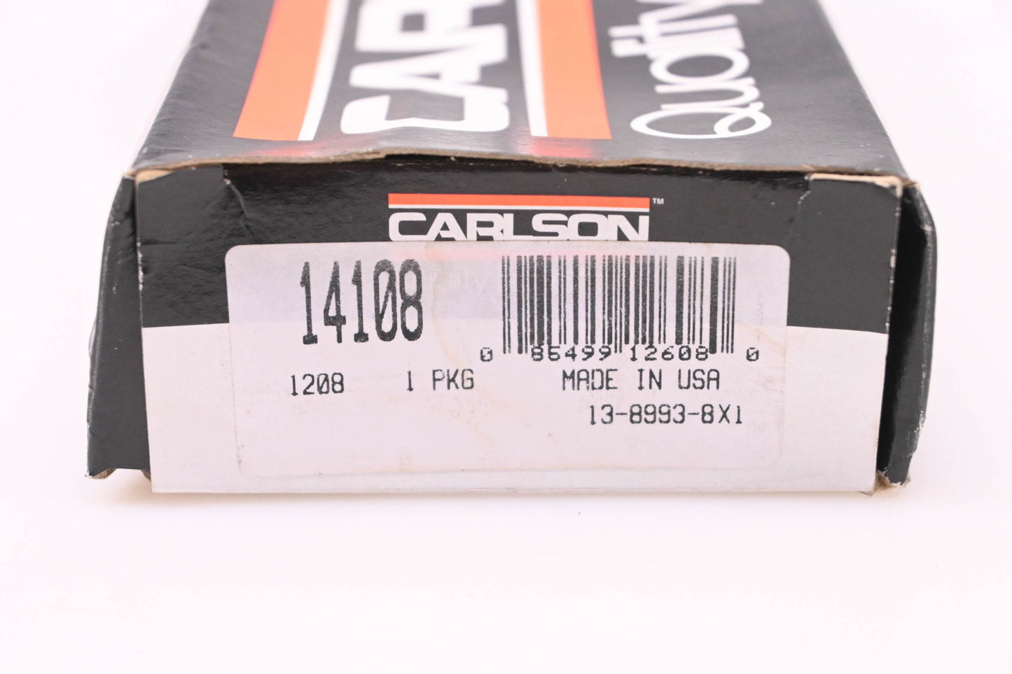 Carlson 14108, 1208 Caliper Bolt Kit NOS