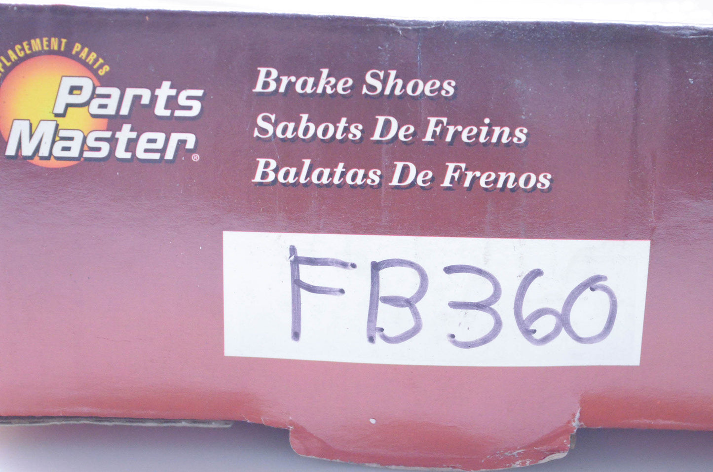 Parts Master FB360 Non Asbestos Brake Shoe Kit NOS
