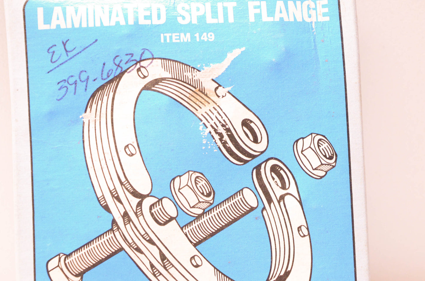Nickson Industries 149 Laminated Split Flange NOS