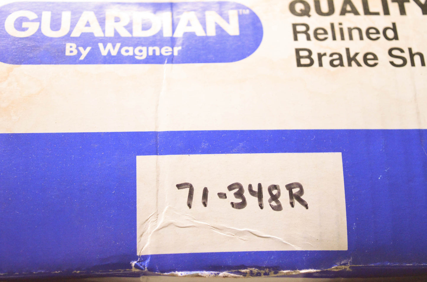 Guardian 71-348R Quality Relined Brake Shoes NOS