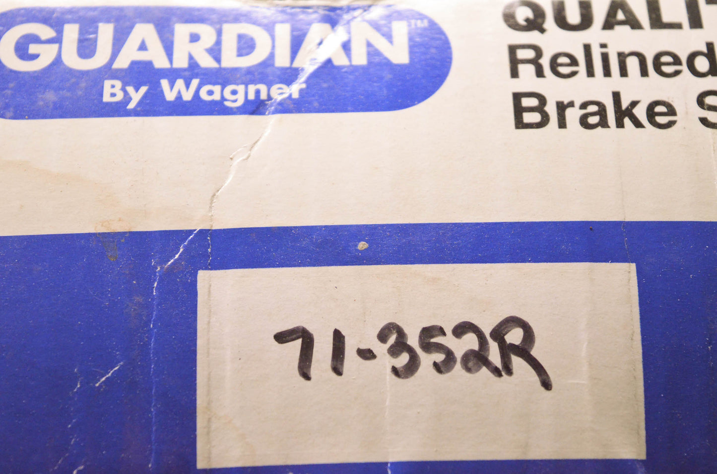 Guardian 71-352R Quality Relined Brake Shoes NOS