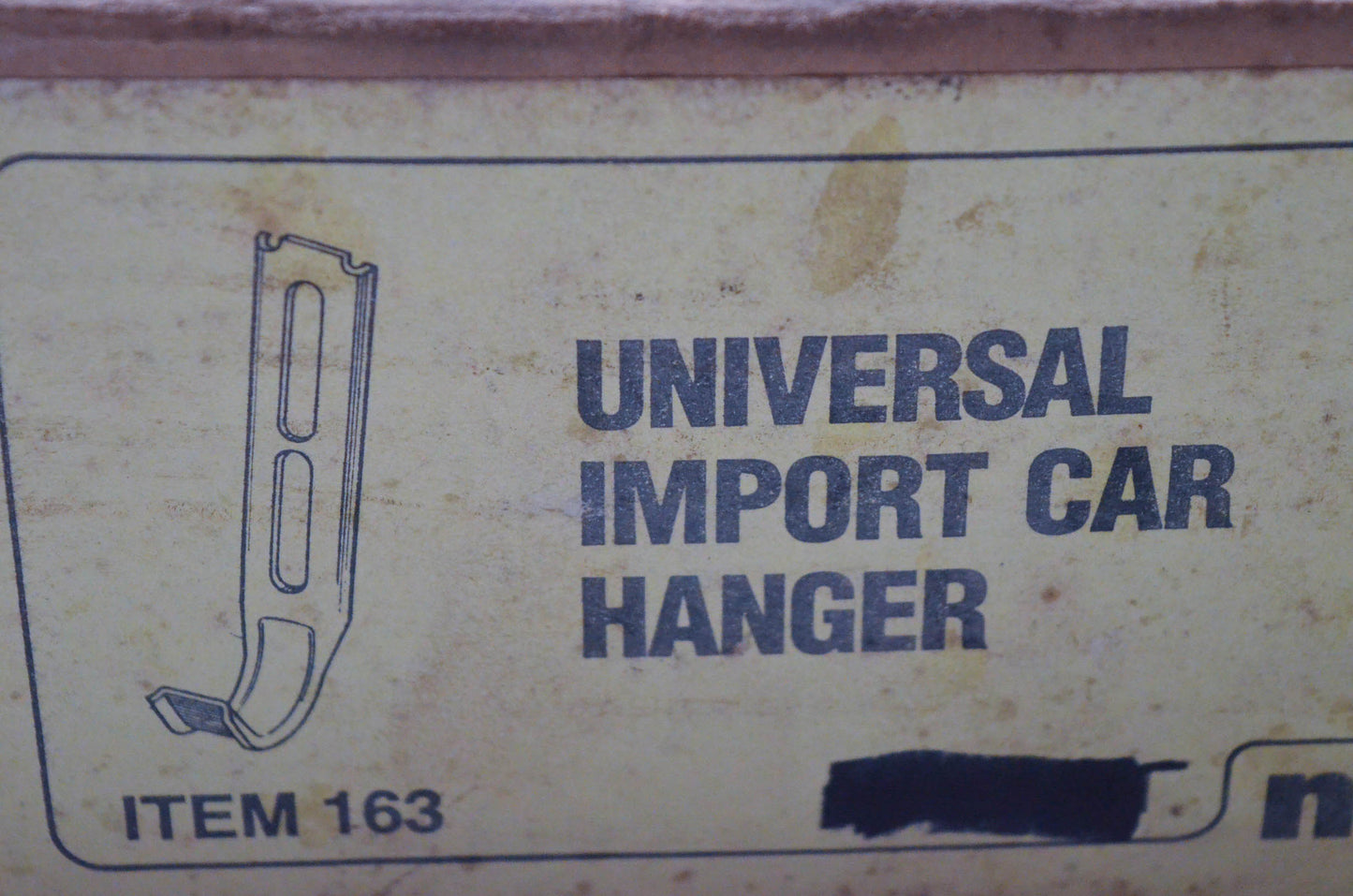 Nickson Industries 163 Universal Import Car Hanger NOS