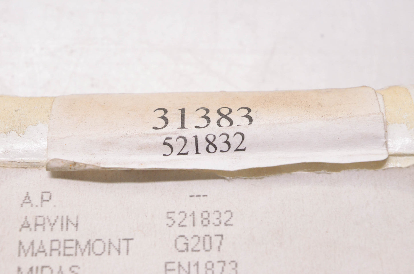 Nickson Industries 31383, 521832 Exhaust Pipe Flange Gasket NOS