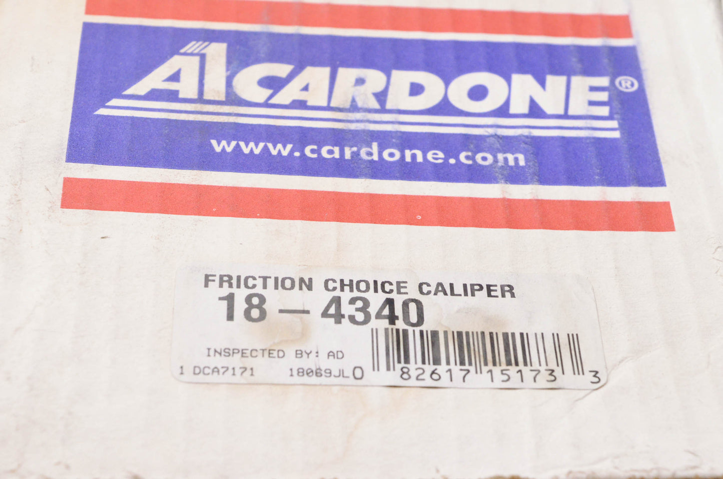 A1 Cardone 18-4340 Remanufactured Disk Brake Caliper Kit NOS