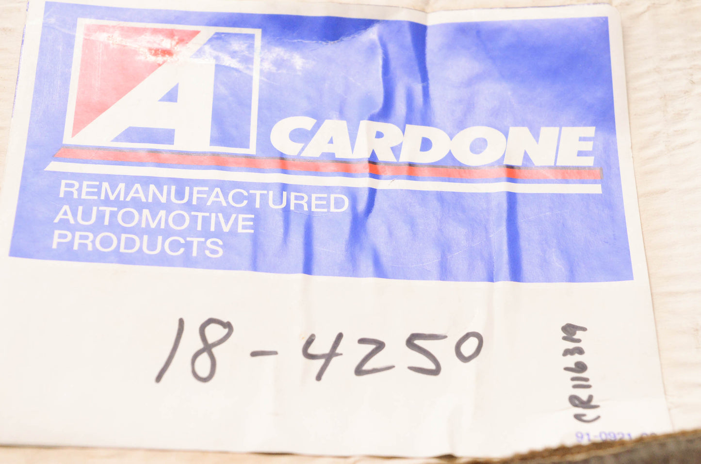 A1 Cardone 18-4250 Remanufactured Brake Caliper Front Left NOS