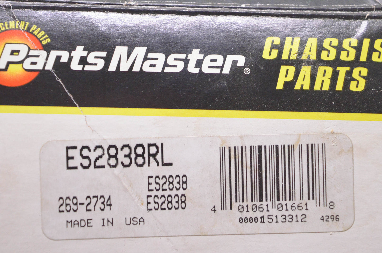 Parts Master ES2838RL, 269-2734 Remanufactured Steering Tire Rod End Kit NOS