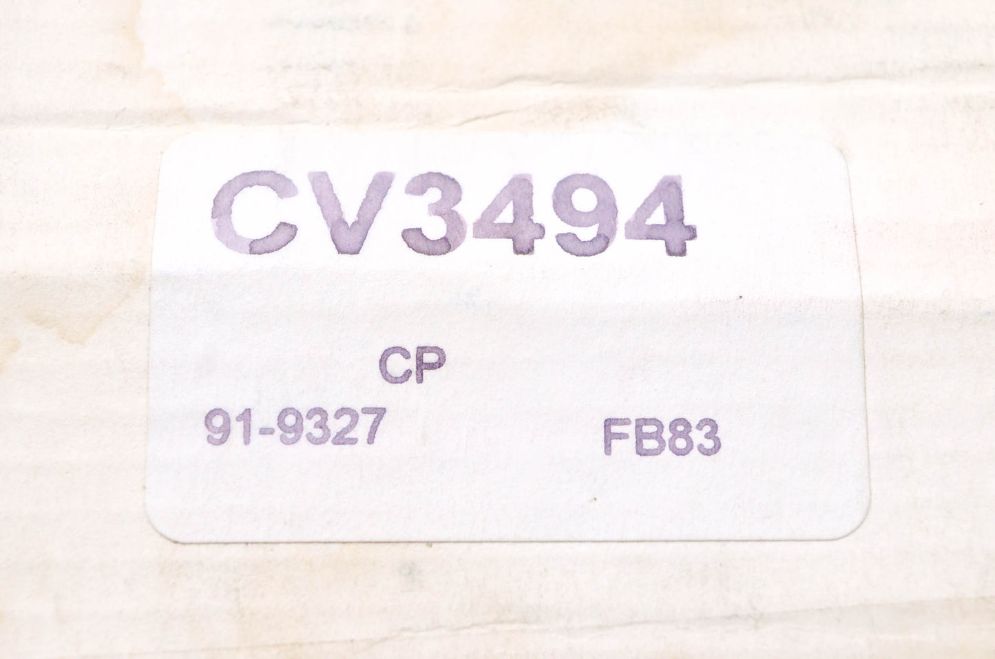 Constant Velocity Products CV3494, 91-9327 CV Joint Boot Ring NOS