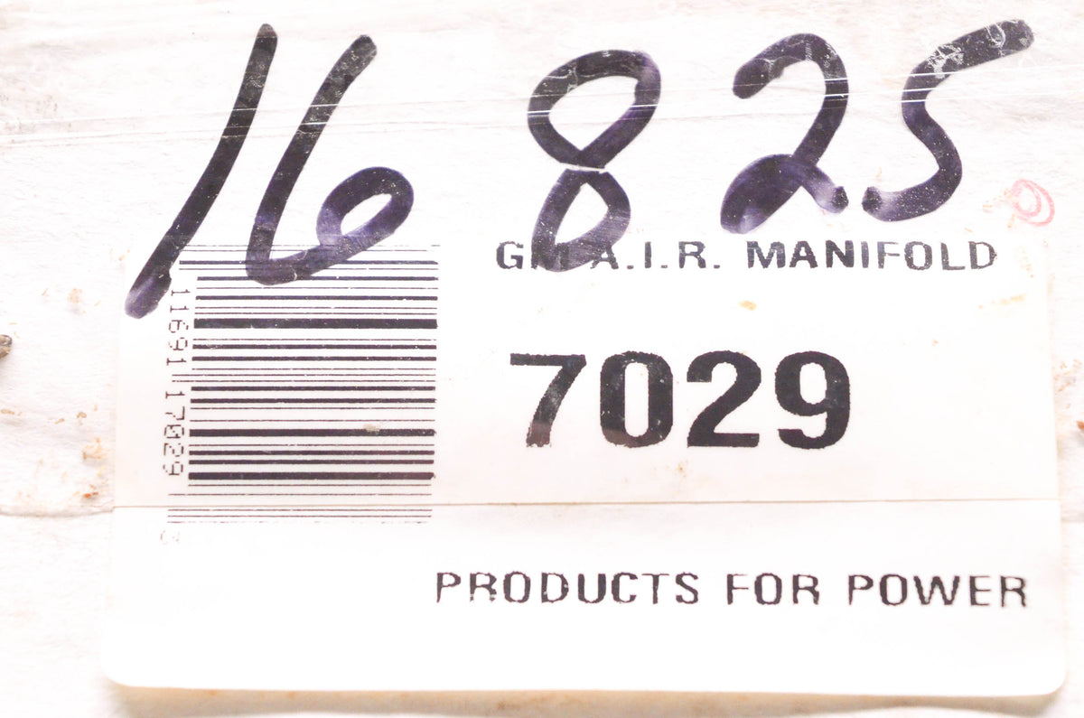 Products for Power 16825, 7029 GM A.I.R. Manifold NOS