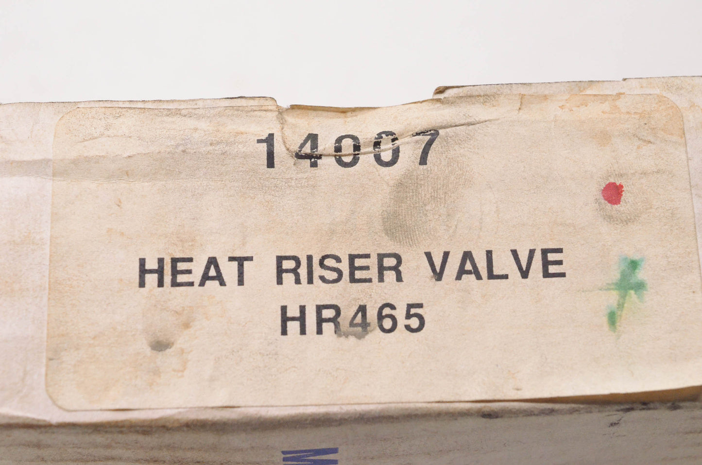 Aftermarket 14007, HR465 Heat Riser Valve NOS