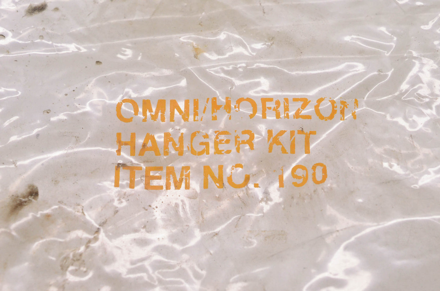 Nickson Industries 190 Omni Horizon Hanger Kit NOS