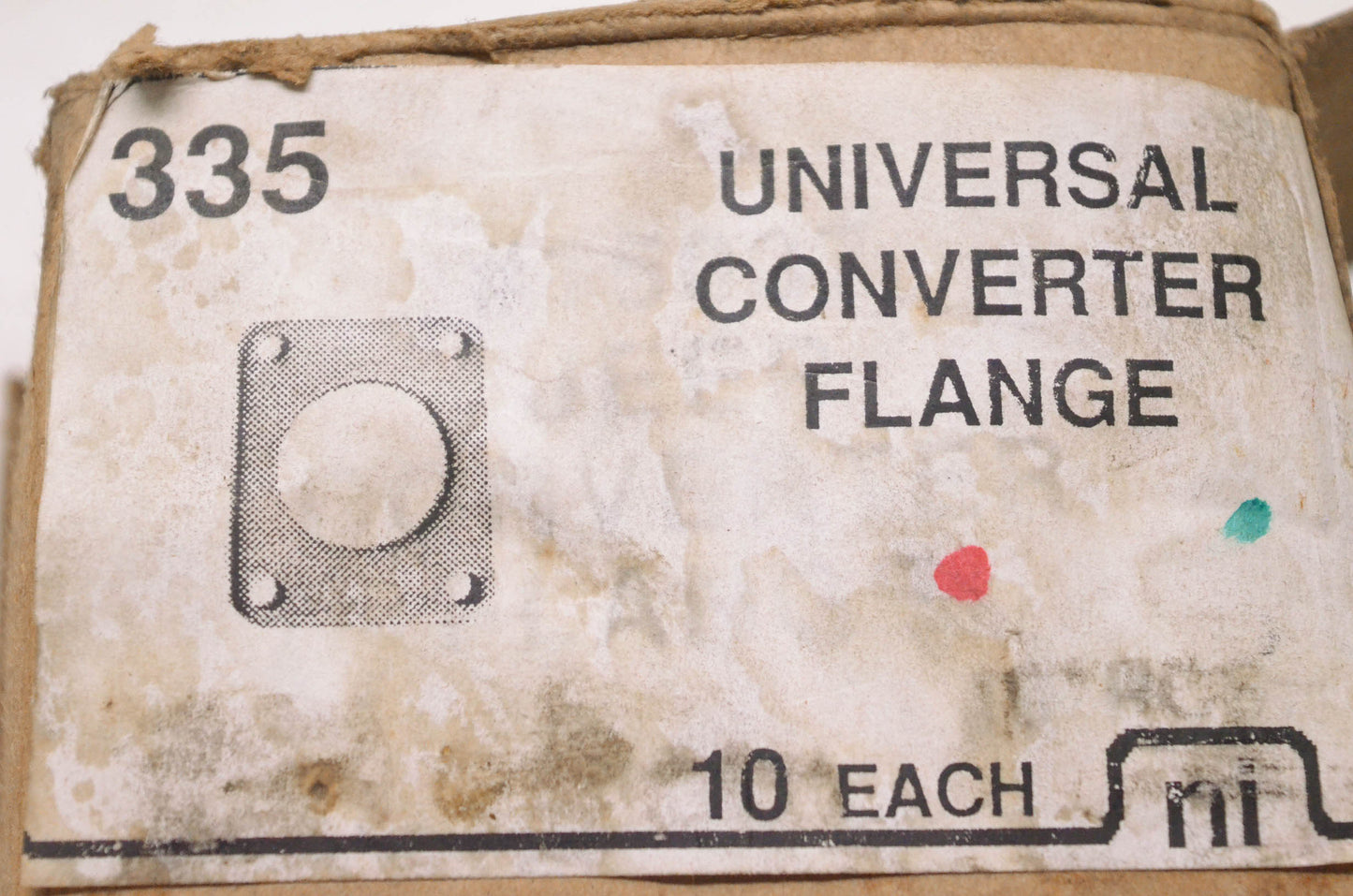 Nickson Industries 335 Universal Converter Flange NOS