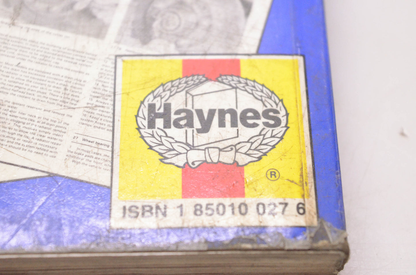 Haynes 1-85010-027-6, 1027 Porsche 944 1983 thru 1986 Owners Workshop Manual