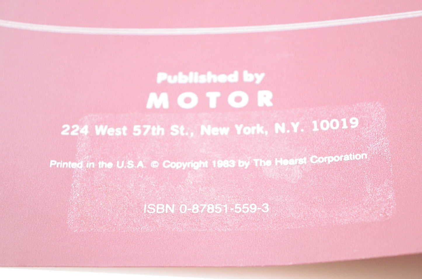 Motor 0-87851-559-3 Imported Wiring Diagram Manual
