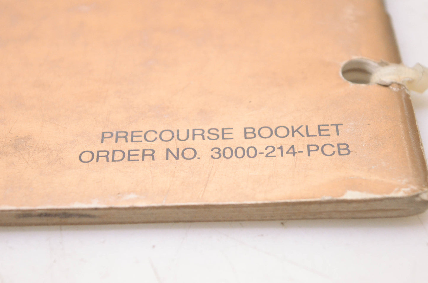 Ford Motor Company 3000-214-PCB Electrical Systems Precourse Book