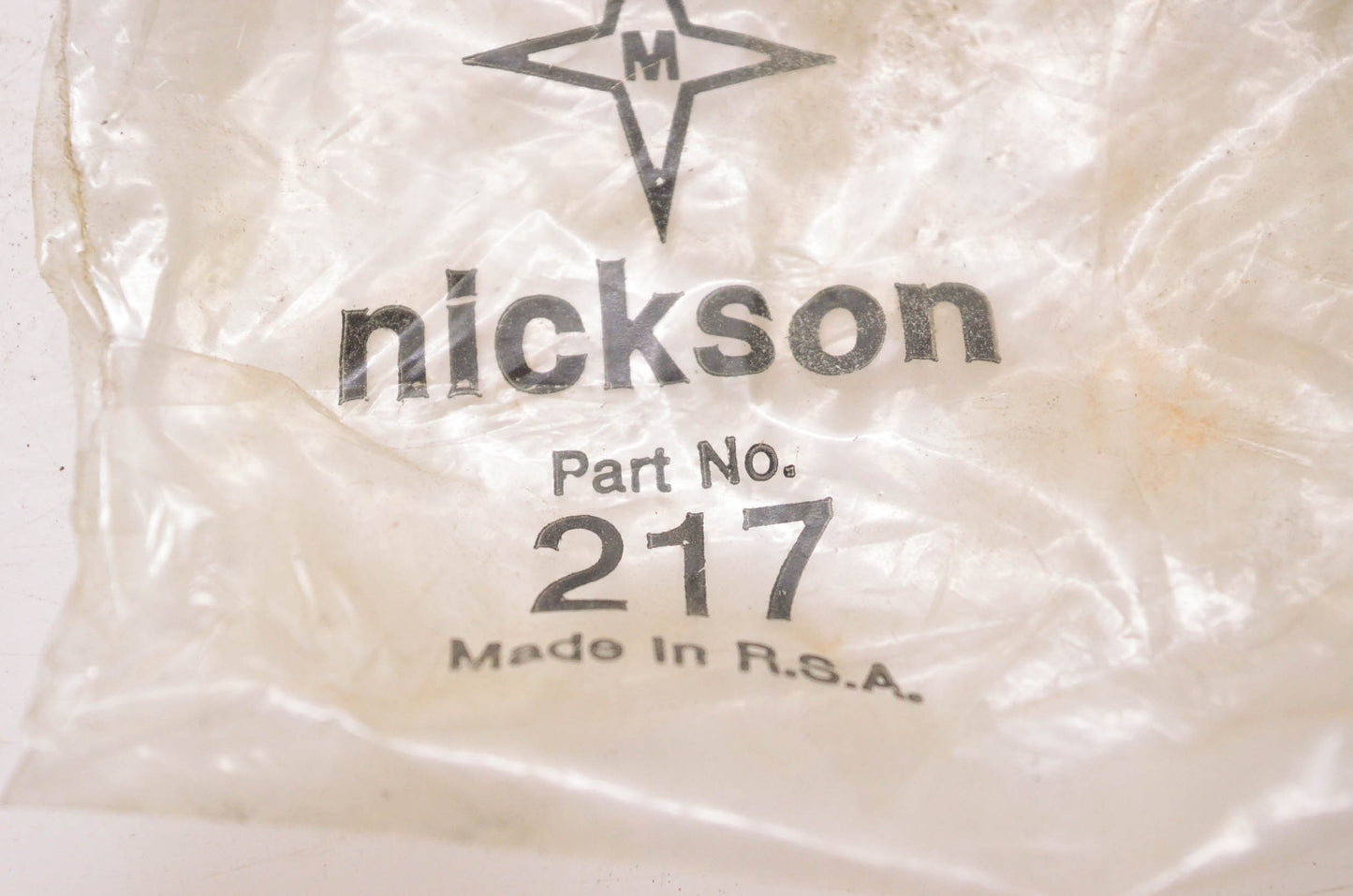Nickson Industries 217, 16217 Rubber Insulator NOS