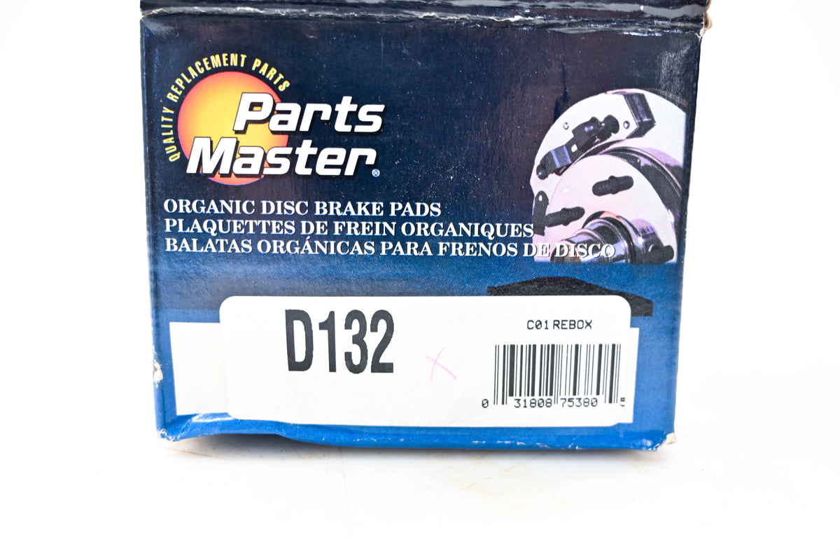 Parts Master D132 Brake Pad Kit NOS