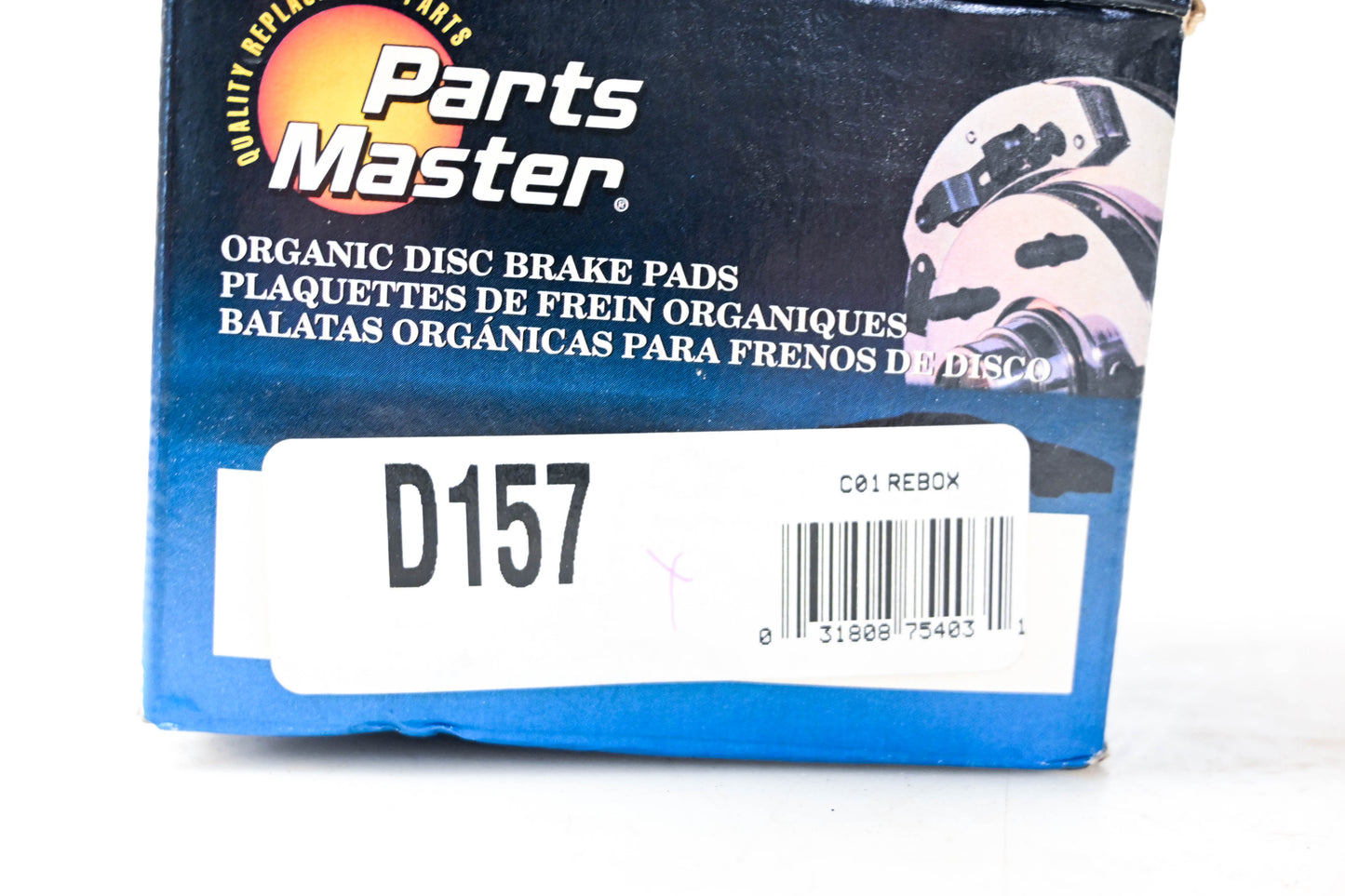 Parts Master D157 Brake Pad Kit NOS