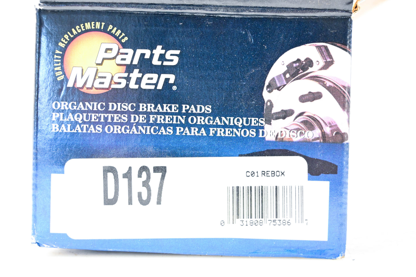 Parts Master D137 Brake Pad Kit NOS