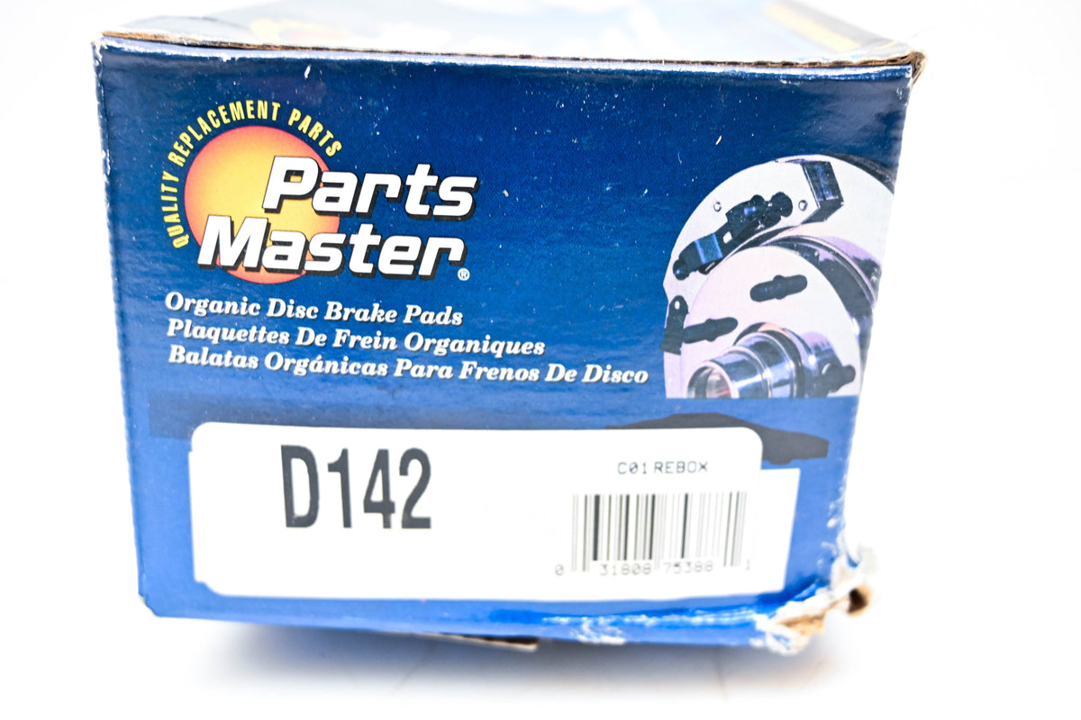 Parts Master D142 Brake Pad Kit NOS