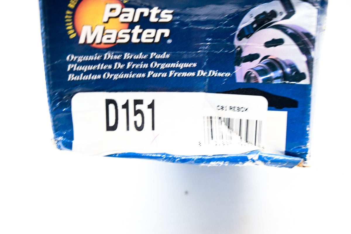 Parts Master D151 Brake Pad Kit NOS