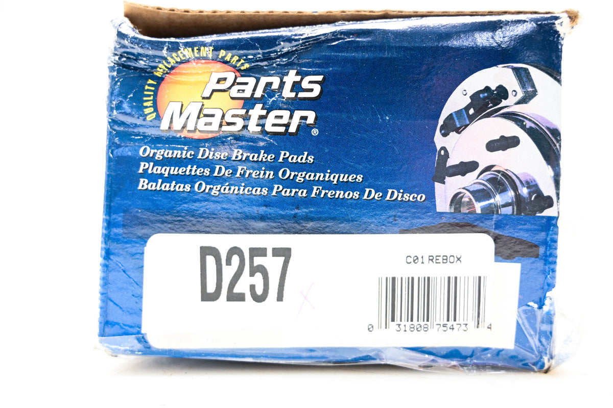 Parts Master D257 Brake Pad Kit NOS